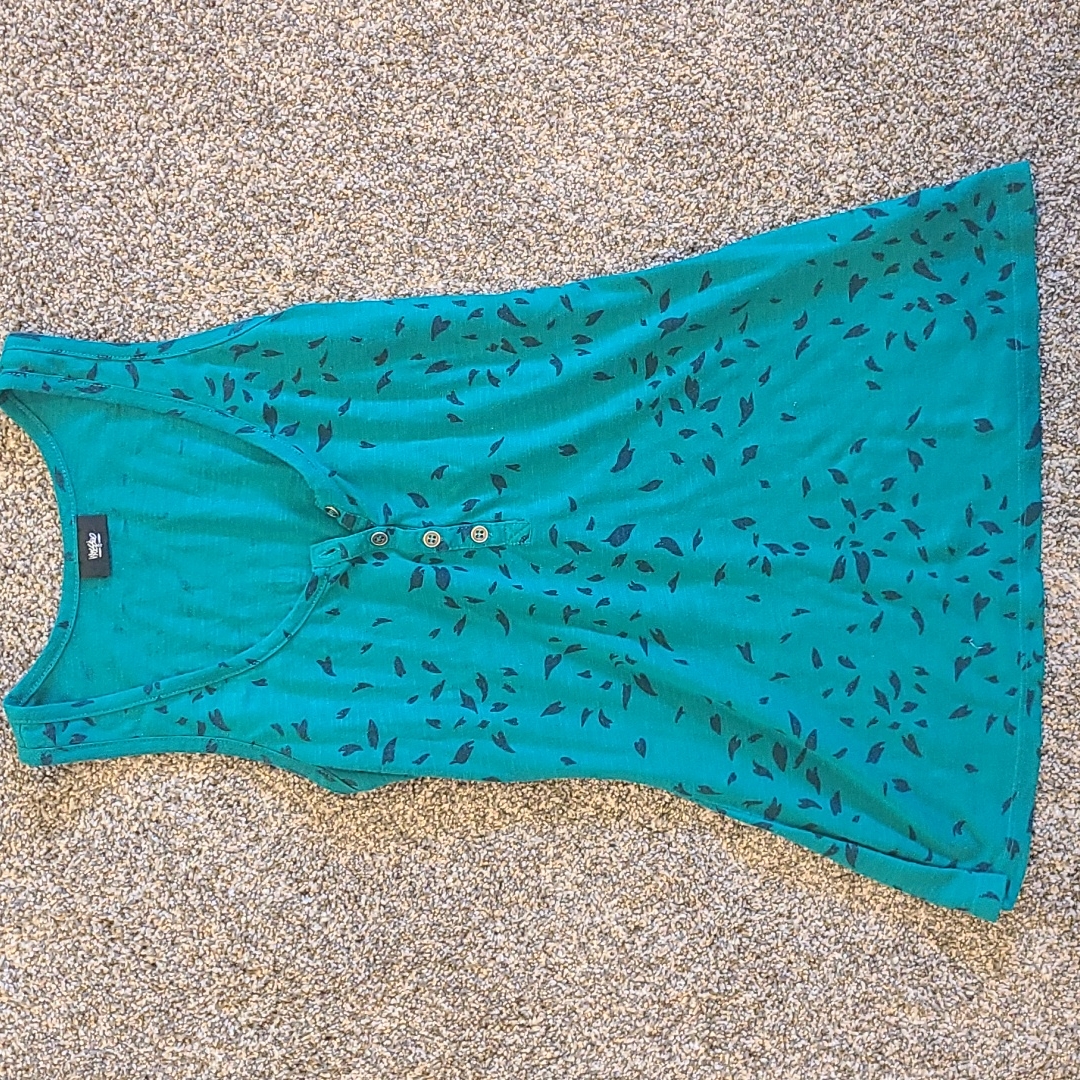Women's Teal Tank Top
